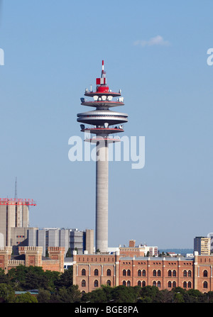 Torre di telecomunicazioni Funkturm Arsenal a Vienna, in Austria Foto Stock