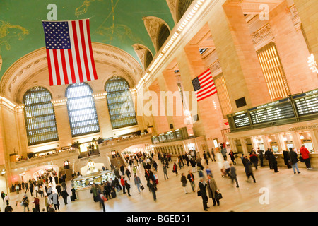 Interno del Grand Central Terminal o stazione di New York Foto Stock