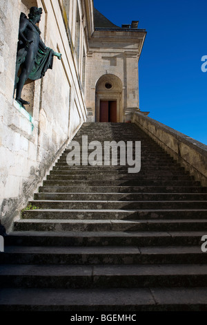 Chateau de Fontainebleau, Fontainebleau il castello, passi. Parigi, Fontainebleau, Francia, Europa Foto Stock