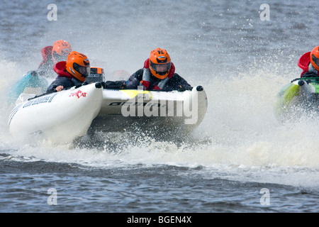 Team Relentless 2 (fratelli pericolose) - Campionato Zapcat 2009 - Leith Harbour, Edimburgo Foto Stock