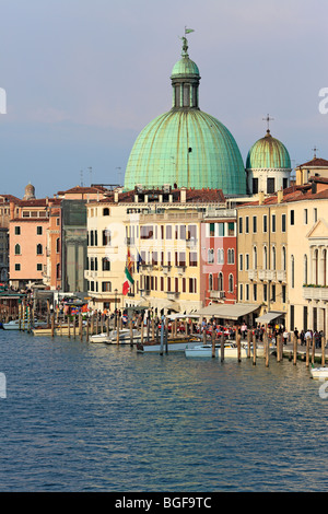 Cupola della chiesa di San Simeone Piccolo (San Simeone e Giuda), Venezia, Veneto, Italia Foto Stock