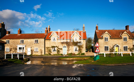 Hovingham Village, Ryedale, North Yorkshire Foto Stock
