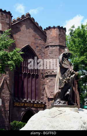 Salem Witch Museum, Massachusetts, STATI UNITI D'AMERICA Foto Stock