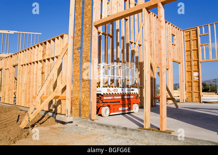 La costruzione della cantina, Temecula Valley, California del Sud, STATI UNITI D'AMERICA Foto Stock