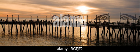 Redondo Beach Pier, Redondo Beach, Los Angeles, California, Stati Uniti d'America Foto Stock