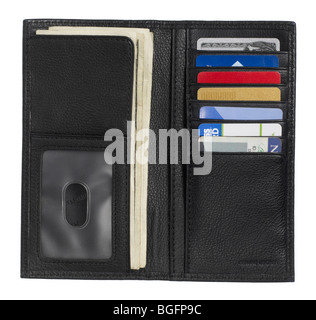 Billfold il titolare della carta di credito wallet Foto Stock