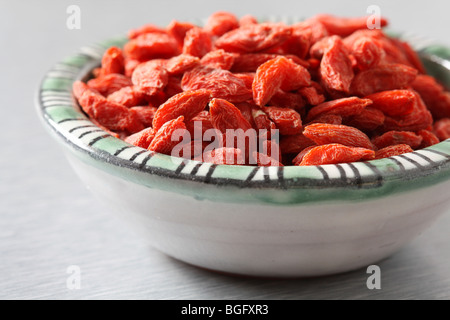 Essiccati goji bacche Foto Stock