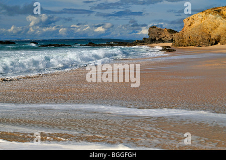 Portogallo Alentejo: Praia Grande in Porto Covo Foto Stock