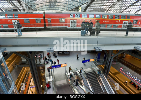 Berlino Stazione Centrale, Germania, Europa Foto Stock