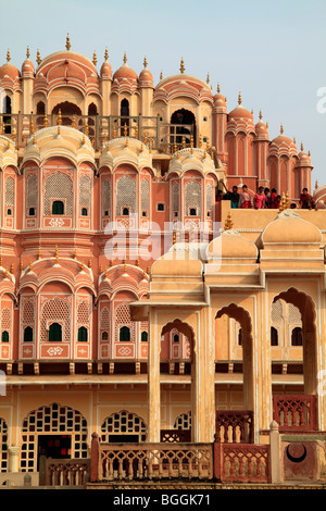 Hawa Mahal Jaipur India Rajasthan Foto Stock