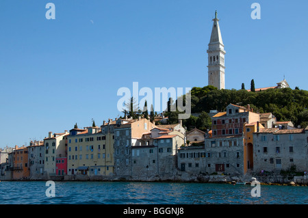 Rovigno,Costa Dalmata,CROAZIA Foto Stock