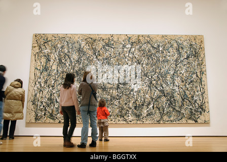 Uno: numero 31, 1950, Jackson Pollock, MOMA, Museum of Modern Art di New York City Foto Stock