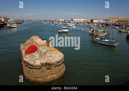 Puerto Pesquero de Isla Cristina Huelva, Andalucía, España porto di pesca di Isla Cristina Huelva, Andalusia, Spagna Foto Stock