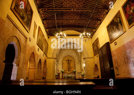 Chiesa Conventuale del Monastero di La Rabida in Palos de la Frontera, Huelva, Andalusia, Spagna Foto Stock
