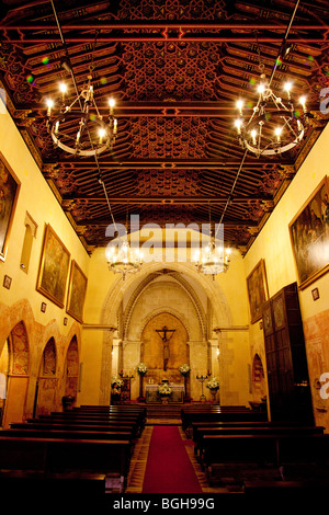 Chiesa Conventuale del Monastero di La Rabida in Palos de la Frontera, Huelva, Andalusia, Spagna Foto Stock