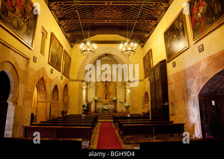 Chiesa Conventuale del Monastero di La Rabida in Palos de la Frontera, Huelva, Andalusia, Spagna Foto Stock