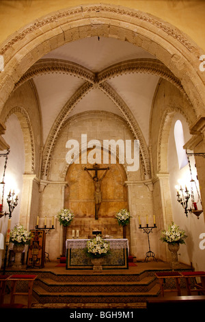 Chiesa Conventuale del Monastero di La Rabida in Palos de la Frontera, Huelva, Andalusia, Spagna Foto Stock