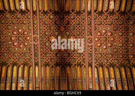 Tetto del tempio conventuali nel monastero di Rabida in Palos de la Frontera, Huelva, Andalusia, Spagna Foto Stock