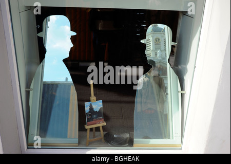 Musee Museo Magritte, Mont des Arts, Bruxelles, Belgio Foto Stock