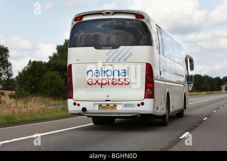 La National Express Coach Foto Stock