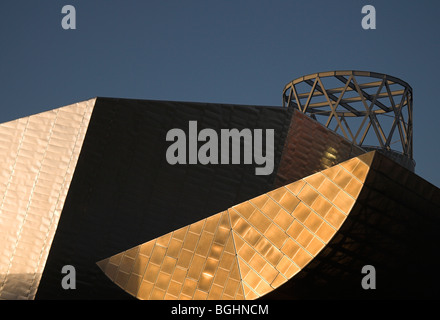 Dettagli architettonici del Lowry, Salford Quays Manchester REGNO UNITO Foto Stock