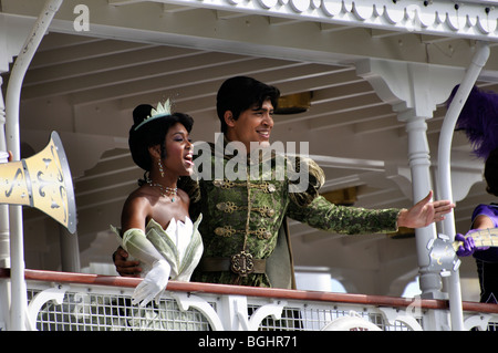 La principessa e il ranocchio show, Disney, Orlando, Florida, Stati Uniti d'America Foto Stock