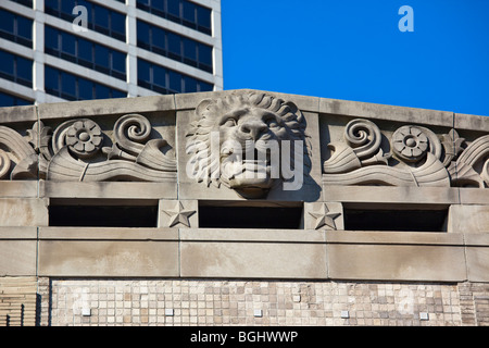 Newark Penn Station nel centro di Newark New Jersey Foto Stock