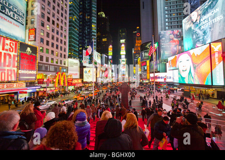 Times Square di New York City Foto Stock