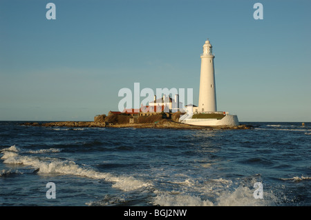 St Mary's Faro, Whitley Bay, Tyne and Wear, Northumberland, England, Regno Unito Foto Stock