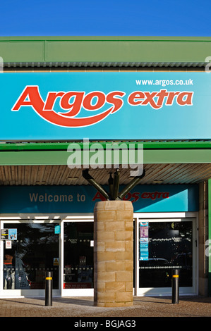 L'ingresso ad un'Argos extra store Foto Stock