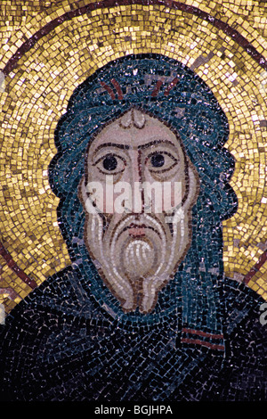 Mosaico bizantino, monastero chiesa Hosios Loukas, nei pressi di Distomo, Beozia, Grecia Foto Stock