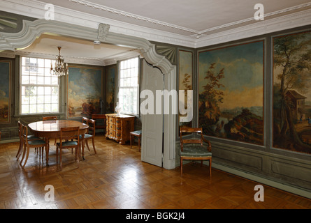 Wuppertal Barmen, Historisches Zentrum, Engels-Haus (Geburtshaus von Friedrich Engels), Salon Foto Stock