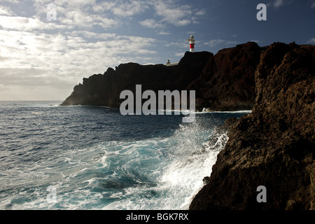 Vista del faro in Tenerife Foto Stock