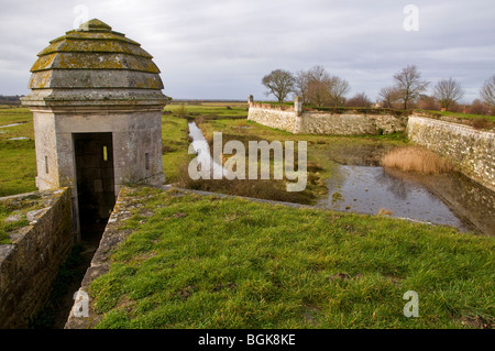 Garitta, Brouage cittadella, Charente-Maritime, Francia Foto Stock