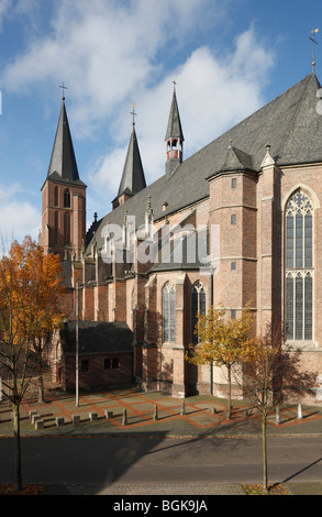 Kleve, Probsteikirche S. Mariae assunta, Blick von Südosten Foto Stock