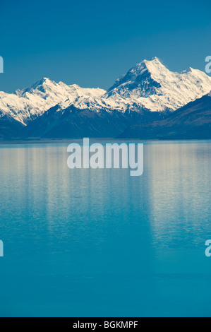 Lago Pukaki, Isola del Sud, Nuova Zelanda Foto Stock