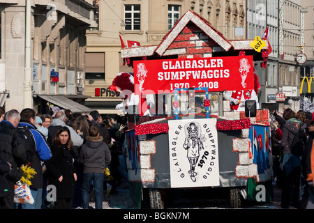 Basilea sfilata di carnevale - Il Carnevale di Basilea - Svizzera Foto Stock