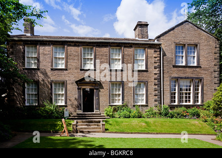 The Brontë Parsonage Museum, Haworth, West Yorkshire, Inghilterra, Regno Unito Foto Stock