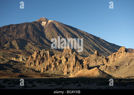 Tenerife spagna isole canarie il Monte Teide, il più alto vulcano Foto Stock