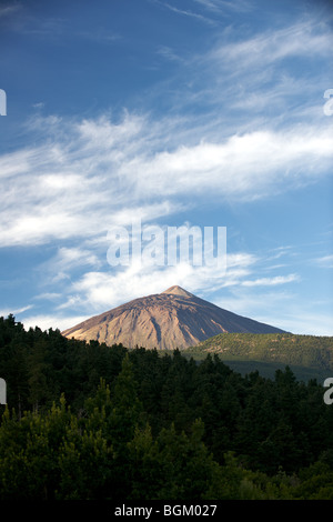 Tenerife spagna isole canarie il monte Vulcano Teide Foto Stock