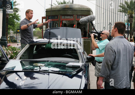 Dodici tornate Anno : 2009 Direttore : Renny Harlin Renny Harlin, John Cena immagine di scatto Foto Stock