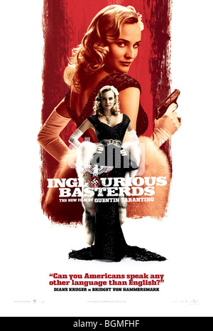 Inglourious basterds anno : 2009 USA regista : Quentin Tarantino Diane Kruger character poster (USA) Foto Stock