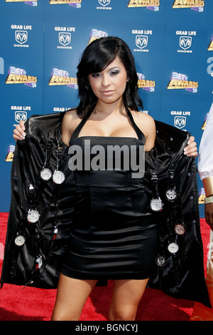 Ragazza GOTBLINGONLINE.COM BET AWARDS 08 red carpet santuario DOWNTOWN LOS ANGELES STATI UNITI D'AMERICA 24 giugno 2008 Foto Stock