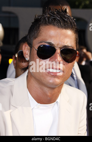 CRISTIANO RONALDO IL 2008 ESPYS tappeto rosso Nokia Theater Downtown Los Angeles Stati Uniti d'America 16 luglio 2008 Foto Stock