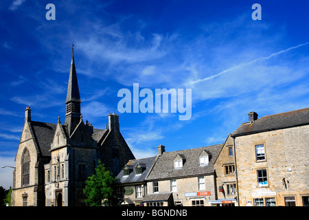 St Edwards Hall Stow on the Wold cittadina collinare Gloucestershire Cotswolds Inghilterra REGNO UNITO Foto Stock