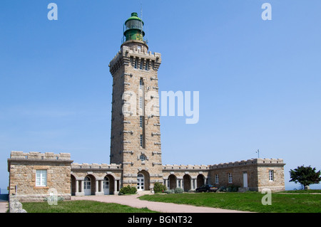 Faro di Cap Fréhel, Côtes d'Armor Bretagna, Francia Foto Stock