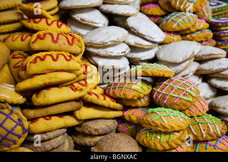 Il Mercado de dulces y Artesanias. San Cristóbal de las Casas, Chiapas, Messico. Foto Stock