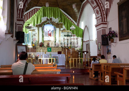 Il Templo del Cerrito. La Iglesia de San Cristóbal. San Cristóbal de las Casas, Chiapas, Messico. Foto Stock