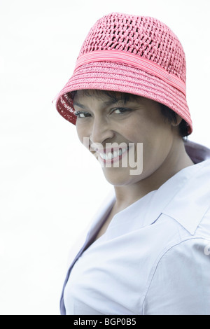 Ritratto di una donna matura sorridente Foto Stock