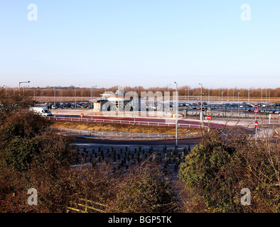 Il park and ride terminus Milton Foto Stock